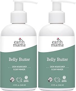 Earth Mama Belly Butter Fragrance Free 8 oz (2-Pack) Review