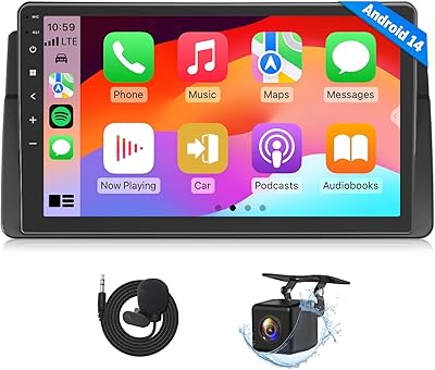 Eonon E46X7 Android 14 Car Stereo for BMW 3 Series 1998-2006