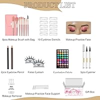Aibipo Makeup Practice Face Board Kit — image 7