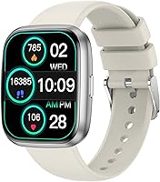 EGQINR Smart Watch for Women 1.75″ Bluetooth Call, Heart Rate Monitor, Sleep Tracker, IP68 Waterproof — image 1