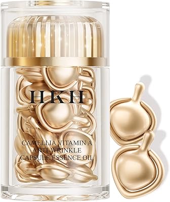 HKH Retinol + HPR Serum for Face - Anti-Aging Wrinkle Night Capsules