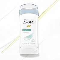 Dove Invisible Solid Antiperspirant Deodorant Stick for Women, Sensitive, 6 Count — image 4