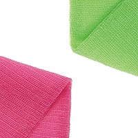 Terra Exfoliating Washcloth Set (Green, Pink) — image 4