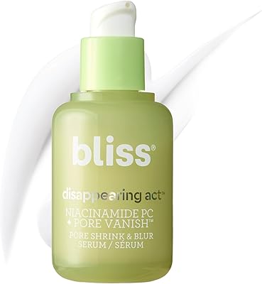 Bliss Niacinamide + Pore Vanish Complex Disappearing Act Serum 1oz
