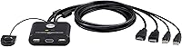 ATEN CS22HF 2-Port USB HDMI KVM Switch — image 1