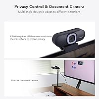 NUROUM V32AFL 4K Webcam with Ring Light — image 9