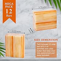 Simple Scents Orange Zest Scented Soap Bars, 3.5oz (12 Bars) — image 7