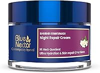 Blue Nectar Kumkumadi Night Cream with Jasmine, 1.7oz — image 1