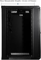 RackPath 12U Wall Mount Network Rack Cabinet — image 3