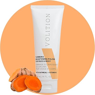 Volition Beauty Turmeric Brightening Polish, 4 fl oz