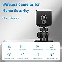 RXIMA XN45 4K WiFi Mini Security Camera — image 2
