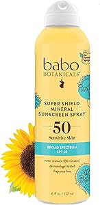 Babo Botanicals Super Shield Mineral Sunscreen Spray SPF 50 Review