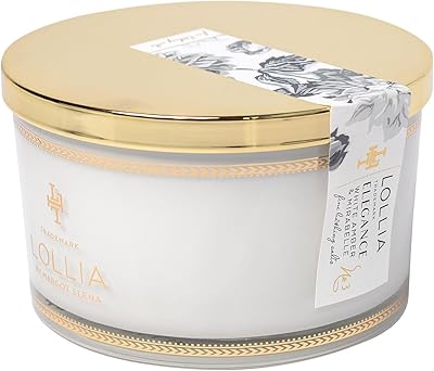 Lollia Elegance Fine Bath Salts 20 oz – White Amber & Mirabelle