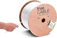 TRUECABLE RG6 Outdoor Dual Shield Coaxial Cable, 1000ft — image 1