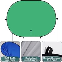 Kate 5x6.5ft Collapsible Backdrop — image 4