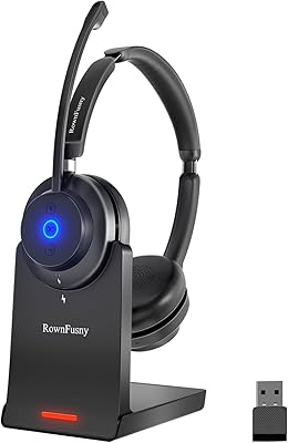Rownfusny R02-P Wireless Headset with Mic