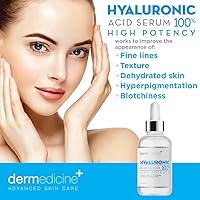 Dermedicine 100% Pure Hyaluronic Acid Serum 2oz — image 2