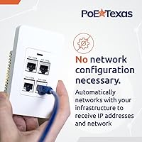 PoE Texas 4 Port in-Wall Gigabit PoE Extender Switch — image 6