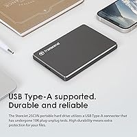 Transcend StoreJet 25C3N 2TB Portable External Hard Drive — image 5