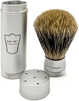 Parker Full Size Travel Shaving Brush with Pure Badger Bristles — image 1