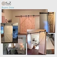 S&Z TOPHAND 48x80in Unfinished Barn Door — image 4