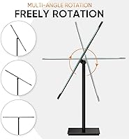 GURUN Large Oval Tabletop Vanity Mirror 7x12 Oil Rubbed Bronze — image 4