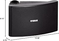 Yamaha NS-AWS592BL Outdoor/Indoor All-Weather Speakers — image 4