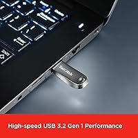 SanDisk 128GB Ultra Luxe USB 3.2 Gen 1 Flash Drive — image 3
