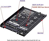 ChenYang MSATA & M.2 NGFF SATA to 2.5″ SATA JBOD Enclosure Adapter — image 4