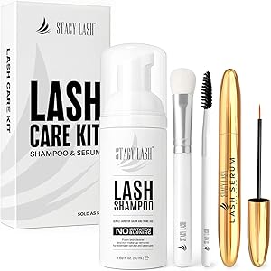 Stacy Lash Lash Shampoo 50mL + Eyelash Growth Serum Review