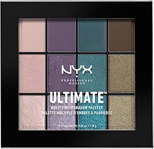 NYX Professional Makeup Ultimate Multi-Finish Shadow Palette - Smoke Screen Review