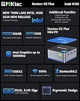 GMKtec Nucbox G2 Plus Mini PC Intel N150 12GB RAM 256GB SSD — image 3