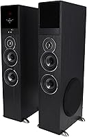 Rockville TM80B Powered Home Theater Tower Speaker System — image 6