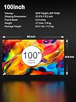 AWOL VISION MW-100 100-inch Projector Screen — image 6