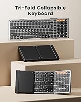 ProtoArc XK01 Plus Backlit Foldable Bluetooth Keyboard — image 2
