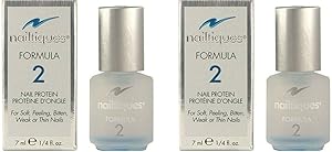 Nailtiques Nail Protein Formula 2, 0.25 oz (Pack of 2)