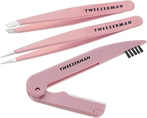 Tweezerman Exclusive Tea Rose Brow Sculpting Set Review