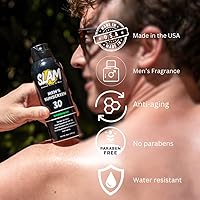 SLAM WoodsMan Men's Scented Sunscreen Spray SPF 30, 5oz — image 6