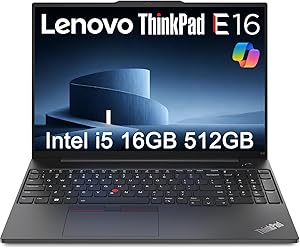 Lenovo ThinkPad E16 Business Laptop, Intel Core i5-1335U, 16GB RAM, 512GB SSD Review