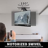 VIVO MOUNT-E-FD70S Electric Flip Down Swiveling Ceiling TV Mount — image 3