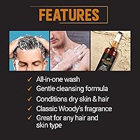 Woody's Men's Body Wash 3-in-1 – 32 fl oz — image 4