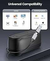 ORICO Hard Drive Docking Station DD18C3, 22TB Capacity — image 6