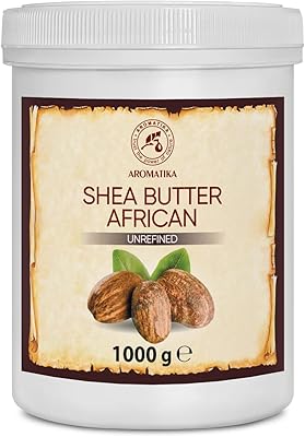 AROMATIKA Shea Butter 35 Oz - Unrefined & Cold Pressed