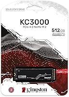 Kingston 512GB KC3000 PCIe 4.0 NVMe M.2 SSD — image 3