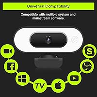 ToLuLu 1080P Webcam with Ring Light and Microphone — image 8