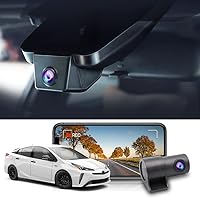 Fitcamx 2K Dual Dash Cam for Toyota Prius 2018-2022 — image 1