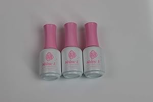 Exclusive Nail Couture Shine E Top Coat (3 Packs) Chrome