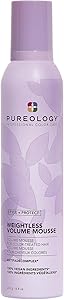 Pureology Style + Protect Weightless Volume Mousse 10.3oz Review