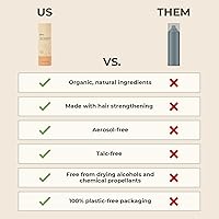 The Earthling Co. Dry Shampoo - Non Aerosol Volumizing Powder for Blonde and Gray Hair, 2.6 oz — image 8