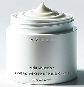 Naeli Retinoid Cream 4.25% Retinol Night Moisturizer 3.4oz Review
